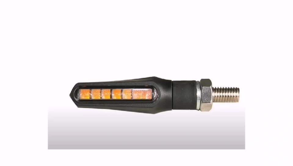 Emark E9 certification Motorcycle universal used 7 LED Turn Signal Lights Blinker Front Rear Indicator1